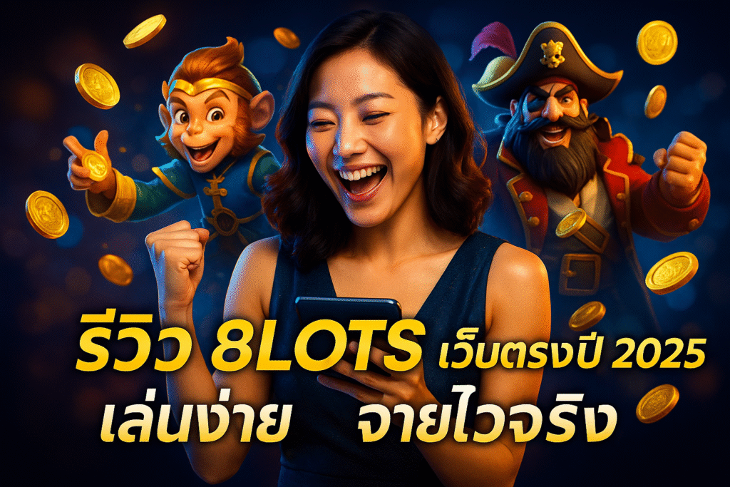 รีวิว 8LOTS เว็บตรงปี 2025 เล่นง่าย จ่ายไวจริง