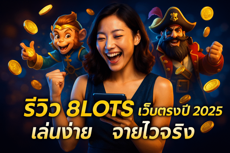 รีวิว 8LOTS เว็บตรงปี 2025 เล่นง่าย จ่ายไวจริง