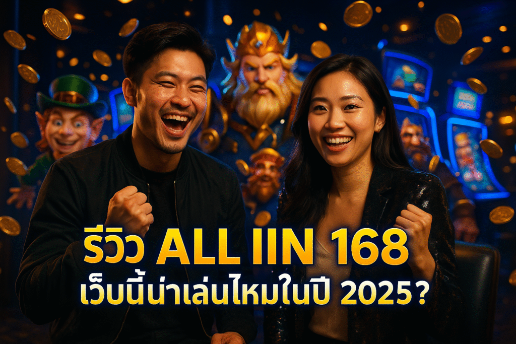 รีวิว ALL IN 168 เว็บนี้น่าเล่นไหมในปี 2025?