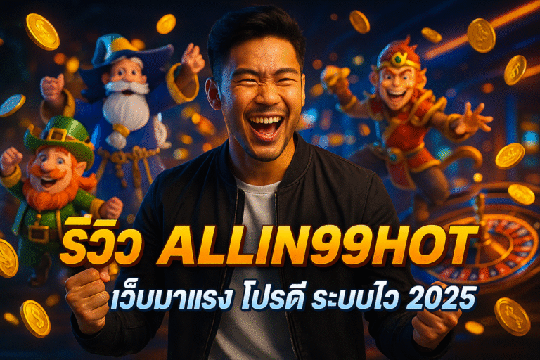 รีวิว ALLIN99HOT เว็บมาแรง โปรดี ระบบไว 2025